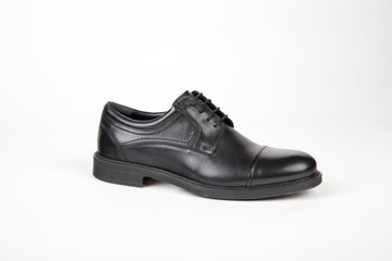 Mens shoes on white background 