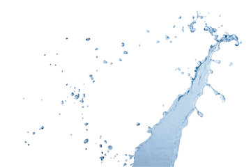 Water splash isolated this has clipping path.