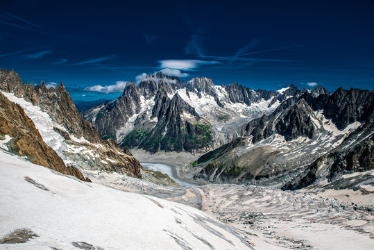 Mer de Glace Mont Blanc Courmayeur