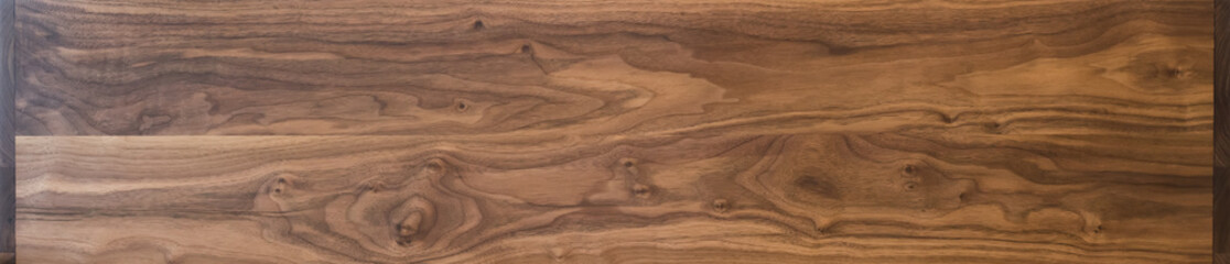 Real long black walnut wood texture with natural grain