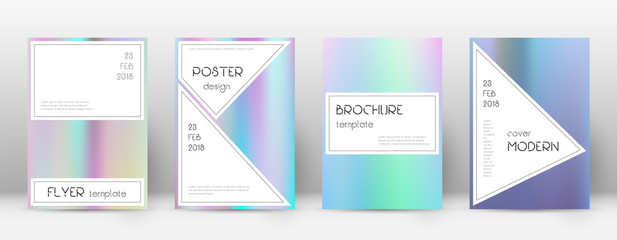 Flyer layout. Stylish splendid template for Brochu