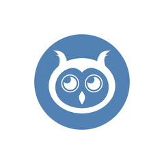 Owl icon. Owl symbol for your web site design, logo, app, UI. Vector illustration, EPS10.