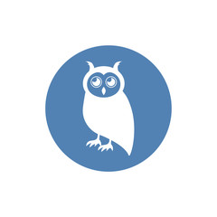 Owl icon. Owl symbol for your web site design, logo, app, UI. Vector illustration, EPS10.