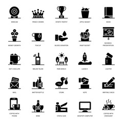 Technology Glyph Icons Pack 
