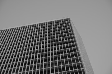  Elements and details of the facade of buildings in Los Angeles