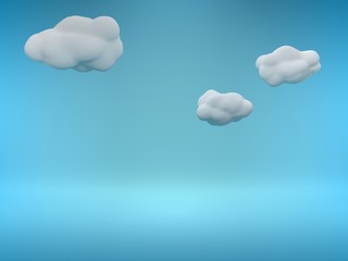 realistic background 3d render illustration