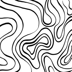 Grunge brush pattern. Texture. White and black vector.