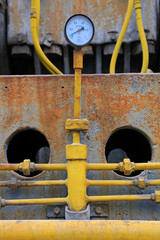 oxidation rust mechanical equipment