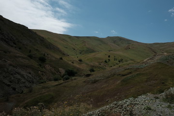 Fototapeta na wymiar landscape nature mountain hill rock