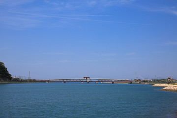 愛媛県大洲市　長浜大橋