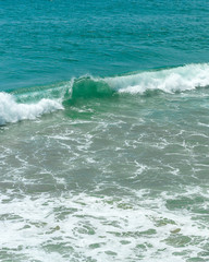 Waves and Shore White Cap