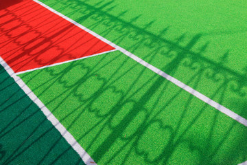 Chinese croquet stadium colors