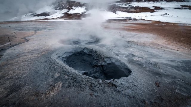 Icelandic Landscape during late october Time-Lapse