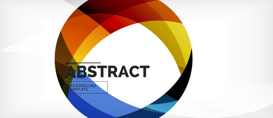 Fototapeta premium Linear wave web template. Vector illustration bright design. Decorative print. Decorative backdrop vector. Vector business illustration