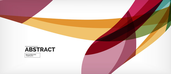 Linear wave web template. Vector illustration bright design. Decorative print. Decorative backdrop vector. Vector business illustration