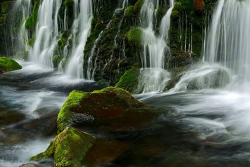 Fototapeta premium 《元滝伏流水》秋田県にかほ市