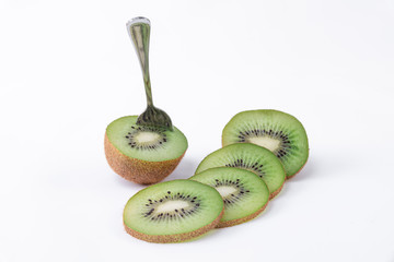 kiwi on plate