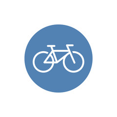 Bicycle. Bike icon vector. Isolated on white background. Trendy Flat style for graphic design, logo, Web site, social media, UI, mobile app, EPS10
