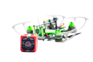 mini red camera
