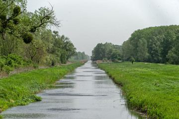 Fototapeta na wymiar water canal