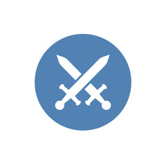 sword icon vector beautiful, isolated vector eps illustration