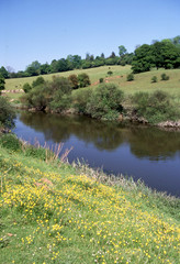 valley of the river severn shropshire midlands england uk