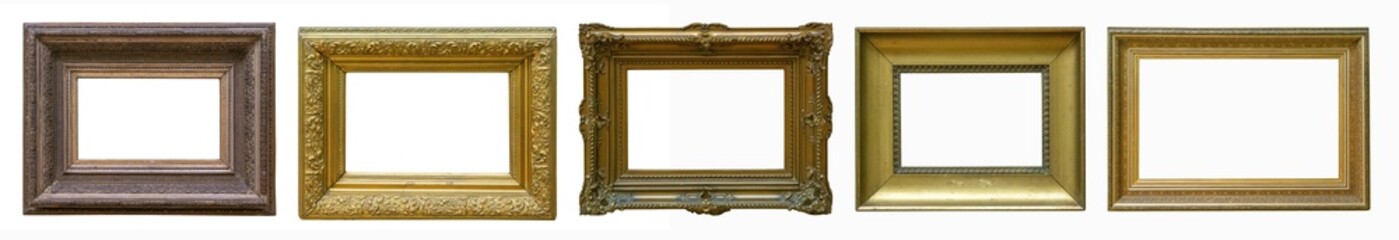 Frames picture antiques set