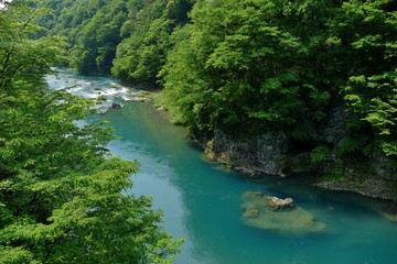 《抱返り渓谷》秋田県仙北市