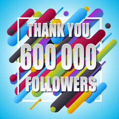 Thank You 600000 followers banner