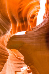 Antelope Canyon in the Navajo Reservation near Page, Arizona, USA