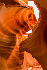 Antelope Canyon in the Navajo Reservation near Page, Arizona, USA