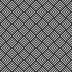 op art monochrome pattern. seamless vibrant geometric vector background.