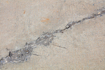 broken concrete floor