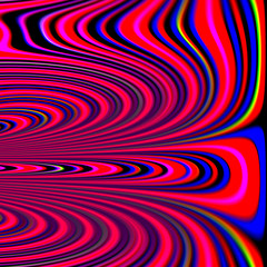 Melting stripes.