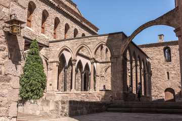 Fototapeta na wymiar Castillo medieval de Cardona, Cataluña