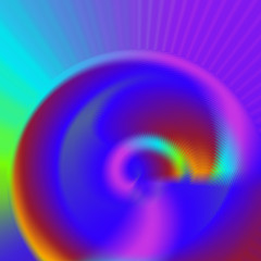 Glowing abstract multicolored background.