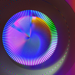 Glowing abstract multicolored background.