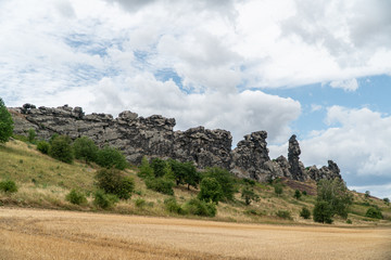 Sagenumwoben - Teufelsmauer im Harz bei Thale und Quedlinburg