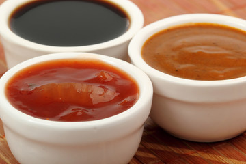 Chili, Curry, Soy Sauce