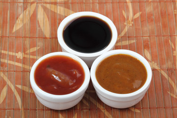 Chili, Curry, Soy Sauce