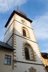 Medieval Tower. 13th Century. Monastery of the Poor Clares in the Stary Sacz, Poland.