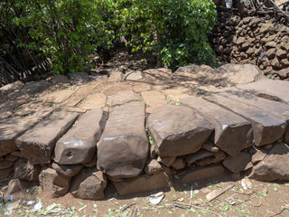 Traditional village of Konso, UNESCO World Heritage Site, Ethiopia