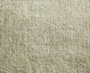 Fototapeta na wymiar Textured background of gray crumpled canvas 