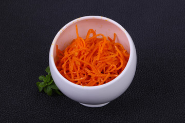 Korean cattot snack salad