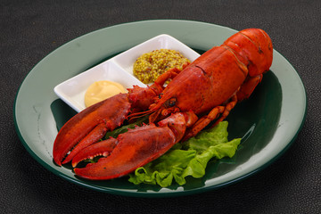 Luxury Lobster with sauce