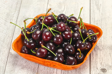 Ripe sweet tasty cherry  berry