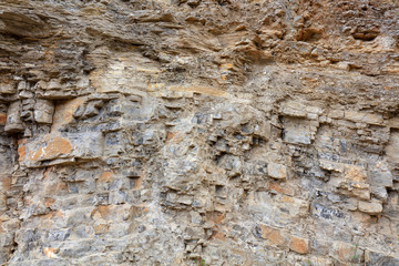 Grey rock bedding fold