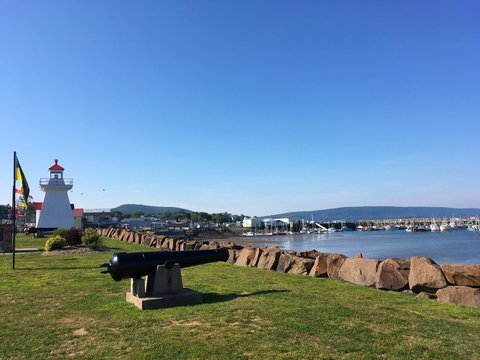 Phare Au Centre De Ville De Digby, Nouvelle-&Eacute;cosse