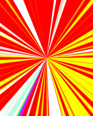 Glowing abstract ray background.