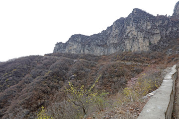 Kunshan Wall highway, Shanxi, Lingchuan, China